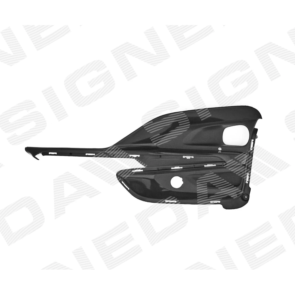 Нижня решітка бампера, EDA PARTS